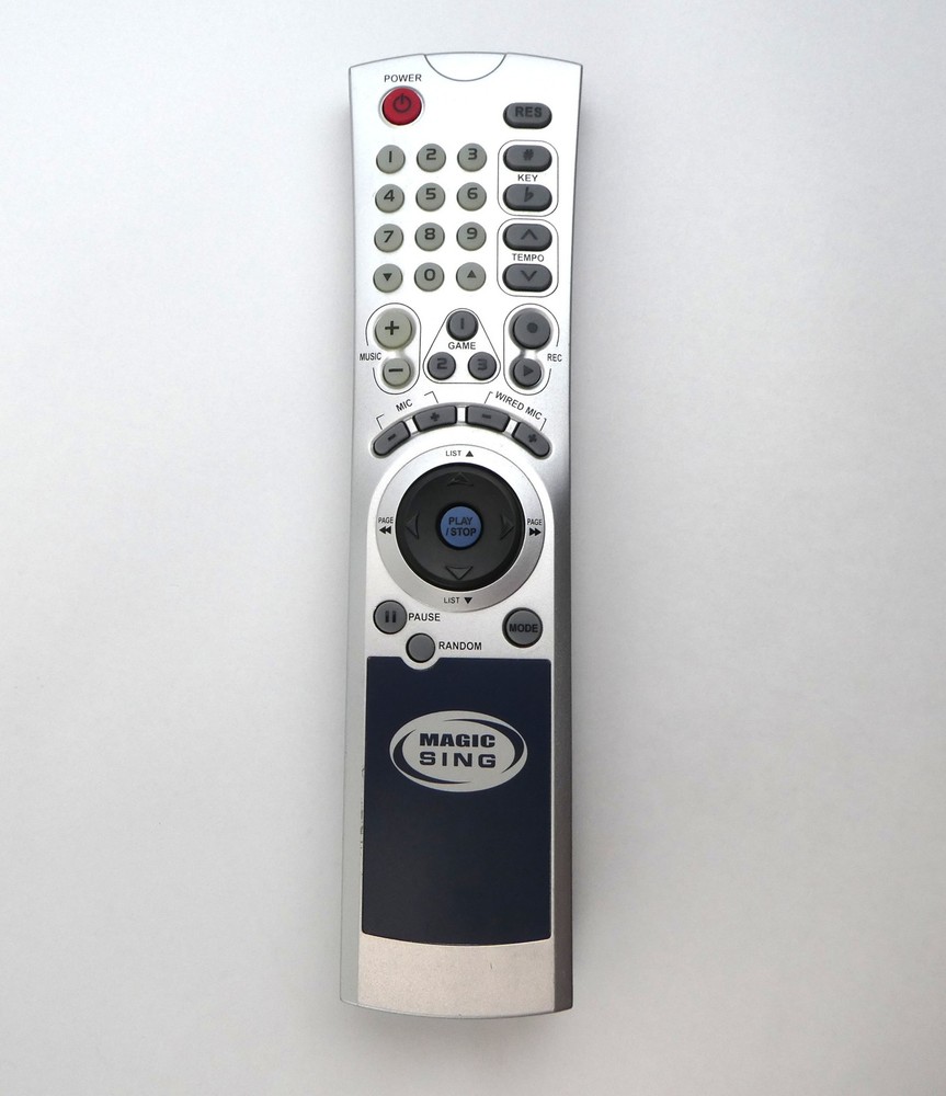 Magic Sing Karaoke Remote Control