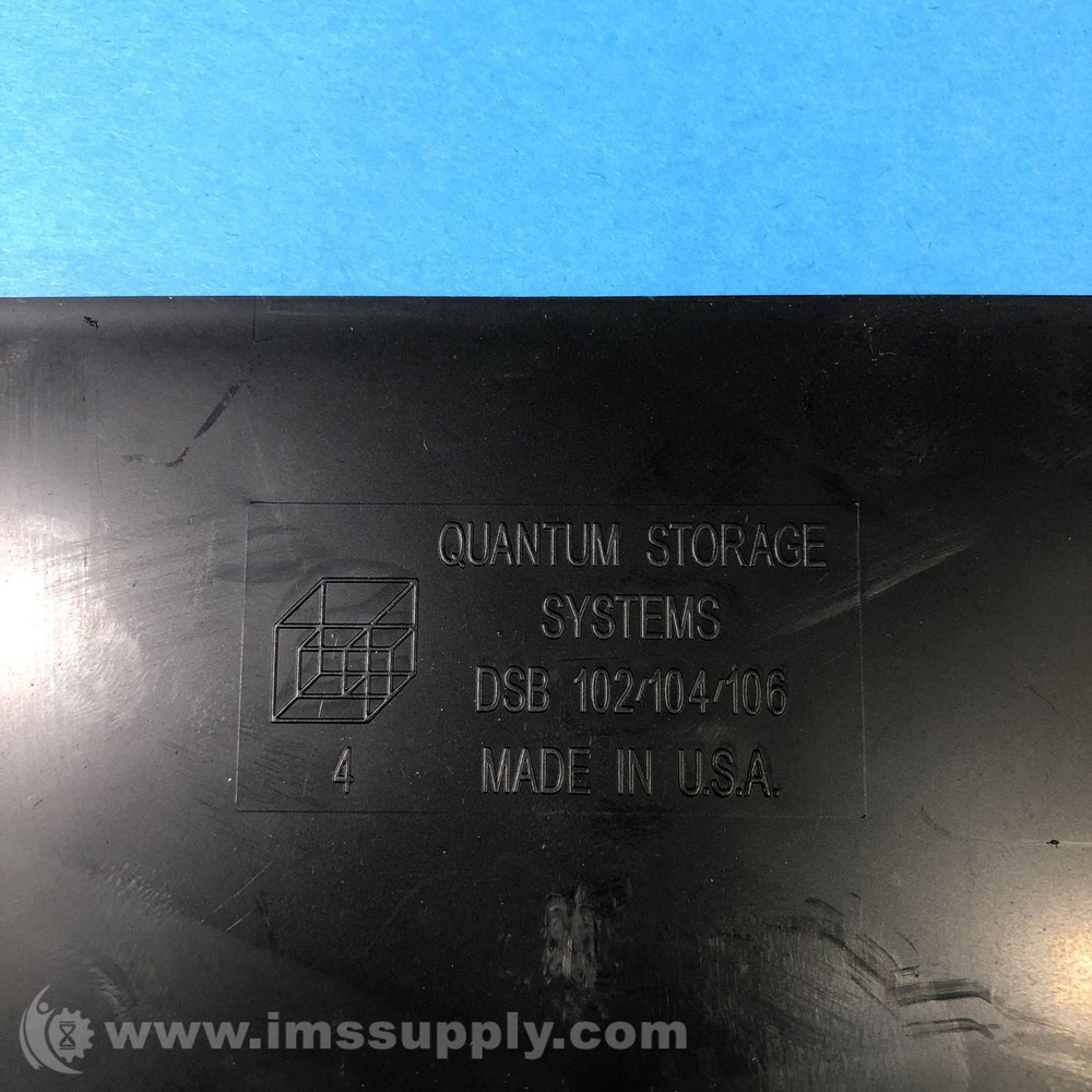 Quantum Storage Systems DSB102/104/106 Black Storage Bin Divider USIP