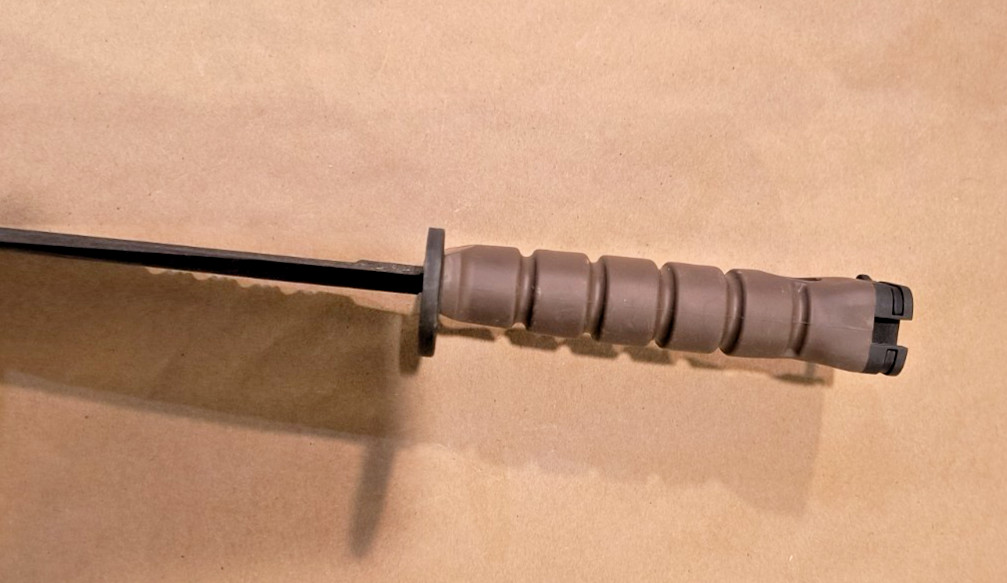 Vintage OKC3S Knife USMC Marine Corps Bayonet Ontario Knife Co & MOLLE Sheath