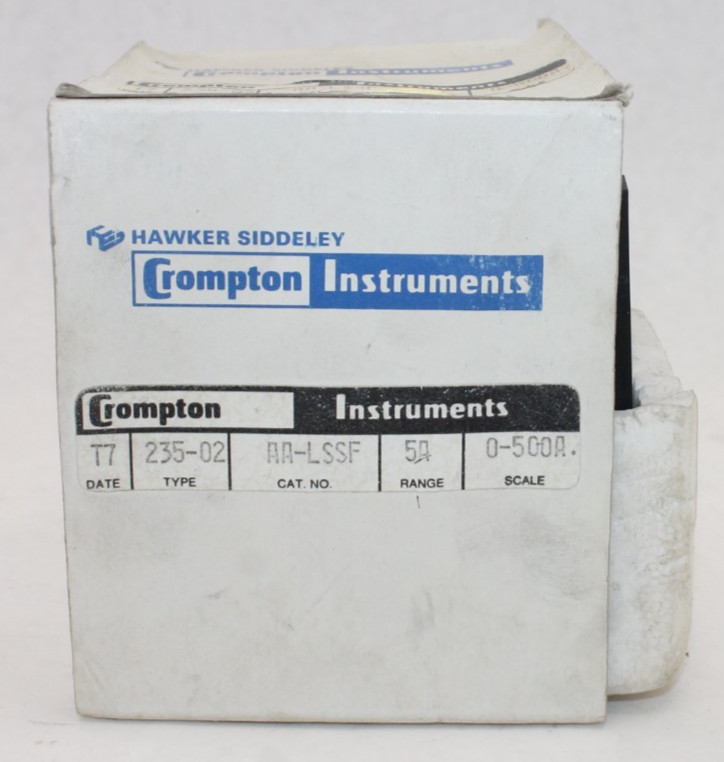 Crompton 235-02-AA-LSSF Panel Meter