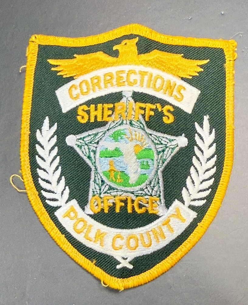 FL Polk County Florida Sheriff Shoulder Patch Corrections
