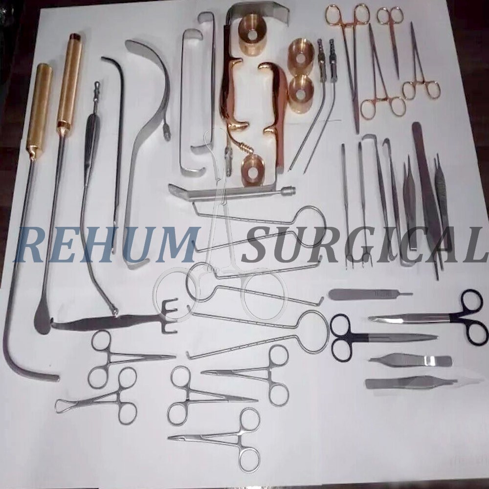 Breast Augmentation Plastic Surgery, Set Of 38 Pcs Surgical Instruments