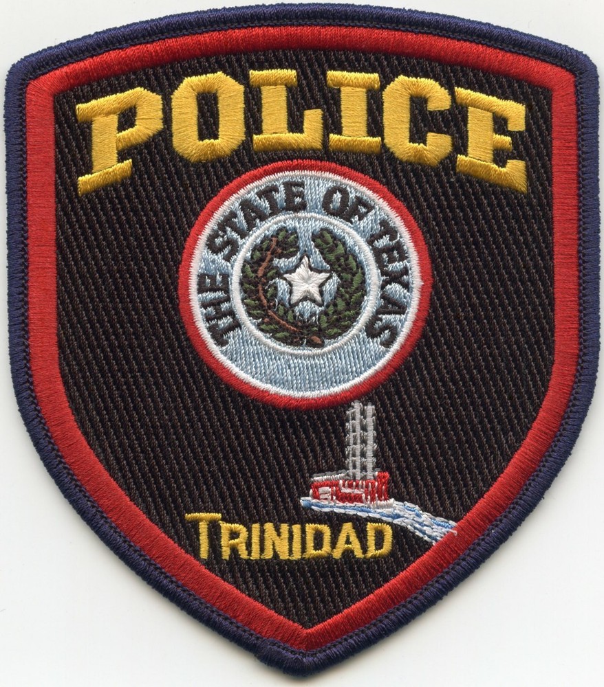 TRINIDAD TEXAS TX POLICE PATCH