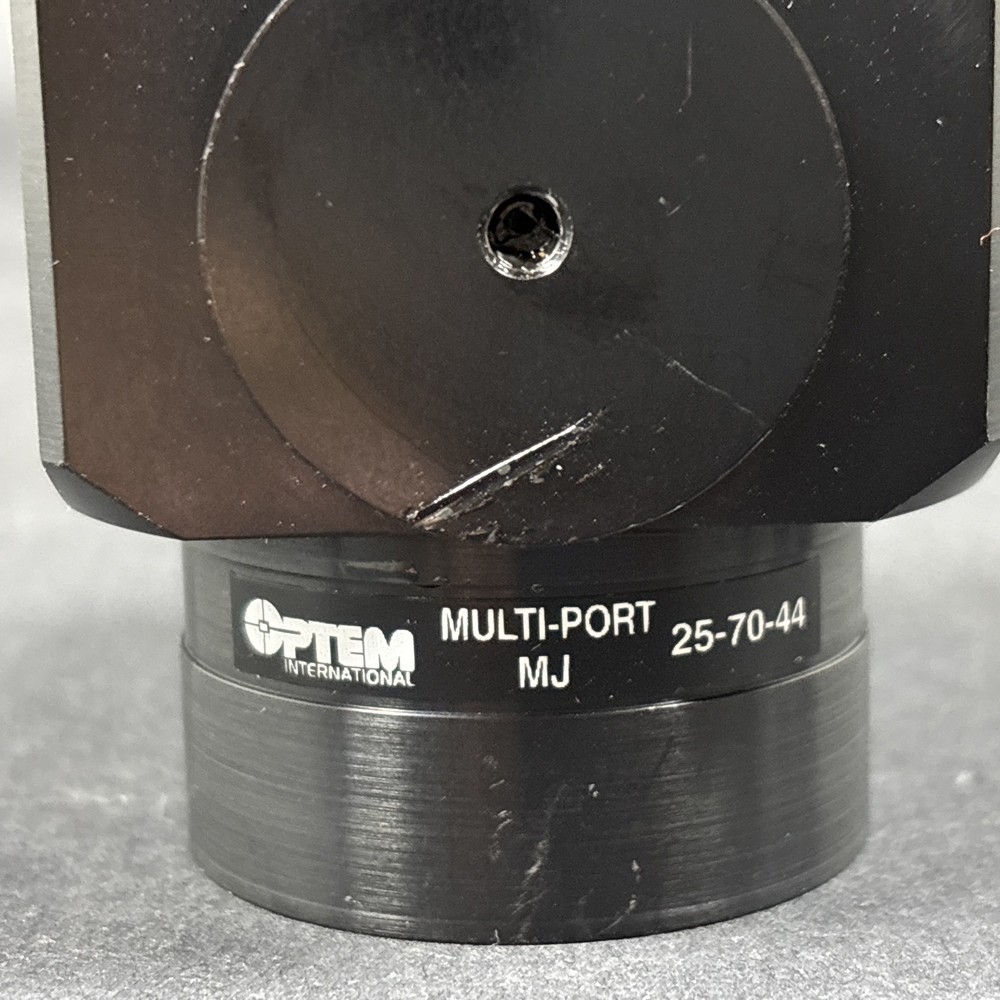 Vintage Optem Multi-Port MJ 25-70-44 Microscope Camera Head Adapter