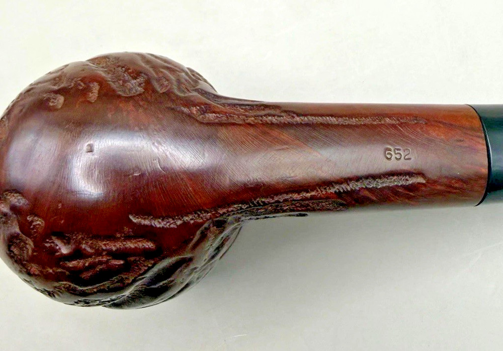 Custombilt Original 652 Cauldron Estate Pipe Clean Sharp Example w/ Pouch