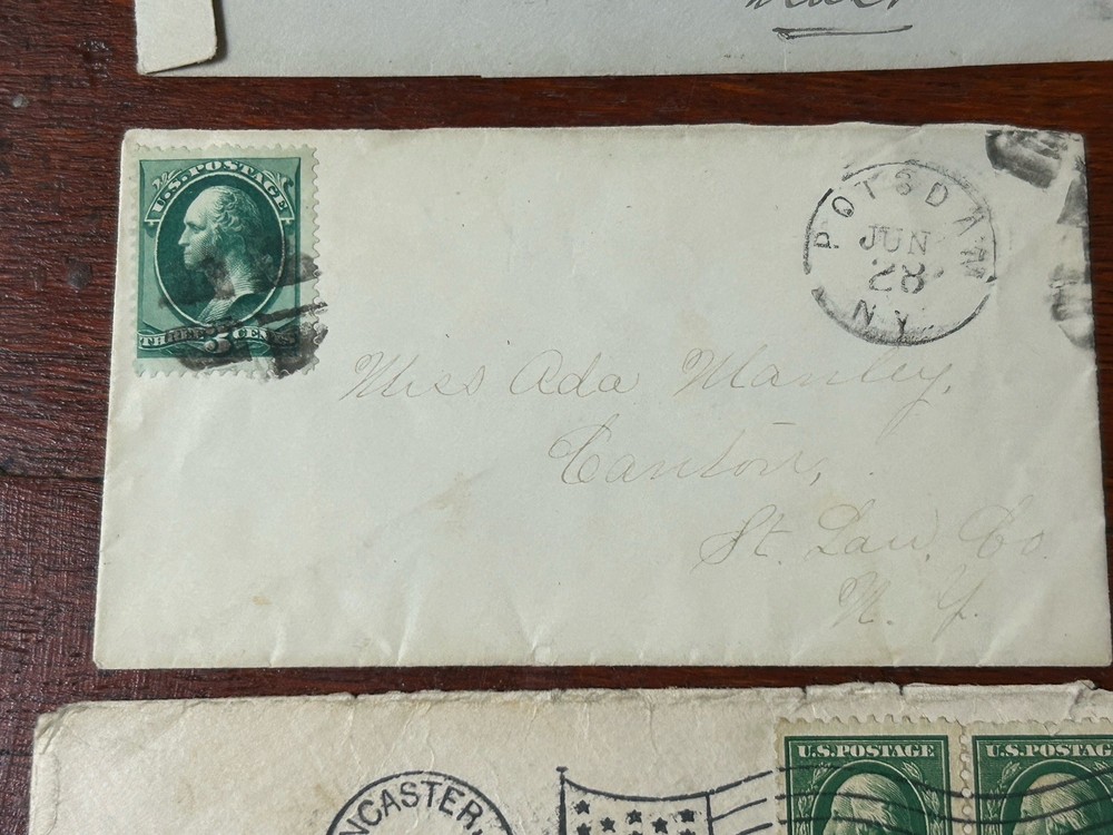 USA - 20 Various Covers - Early Issues noted - Postmark Interest - Used.