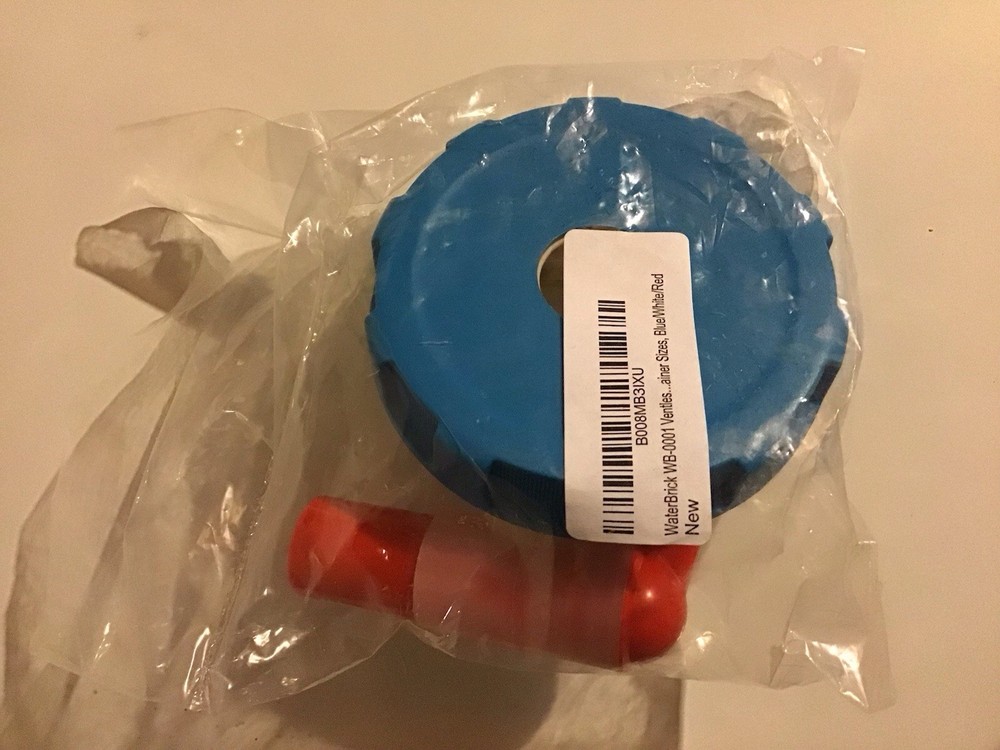 Ventless Water Spigot for WaterBrick Container