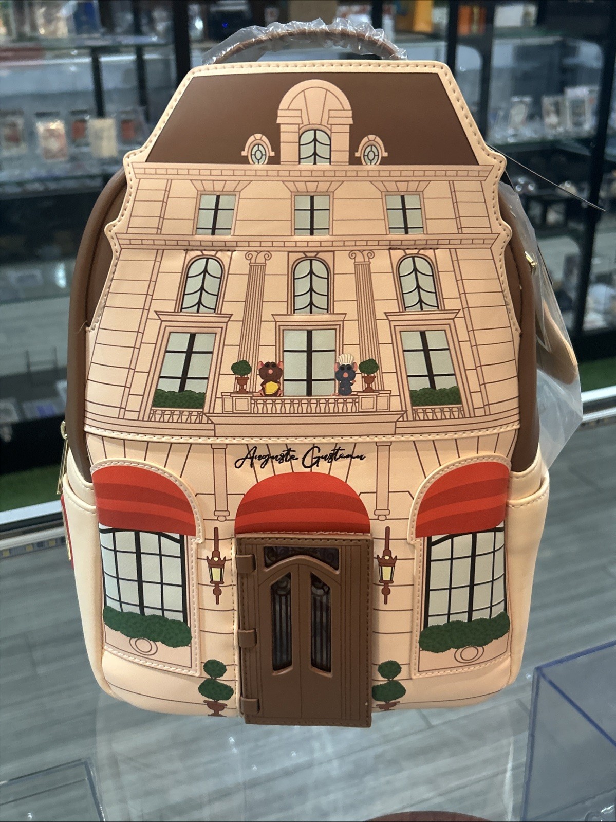 -NEW- Loungefly Ratatouille Bag Gusteau Restaurant Mini Backpack Funko LE 3,000