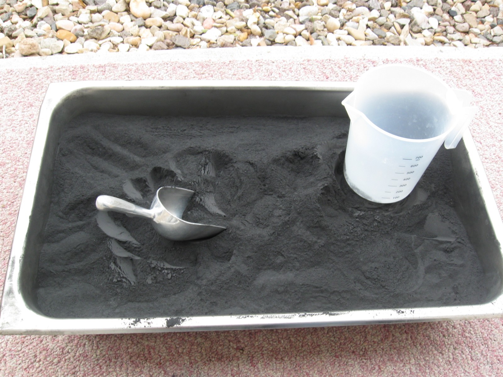 Magnetite Powder (Black Iron Oxide), Natural, High Quality, 11 Pounds.