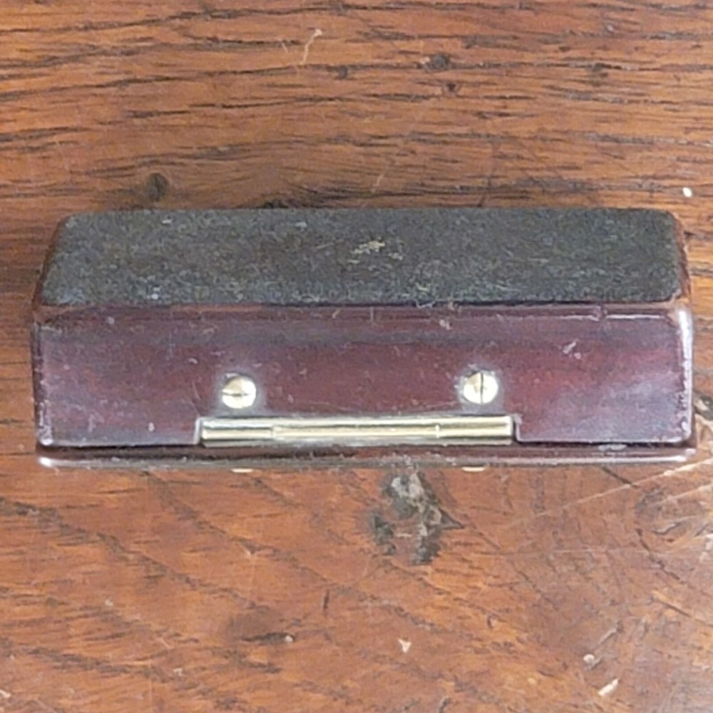 German Bakelite WW1 Gilt Snuff Box