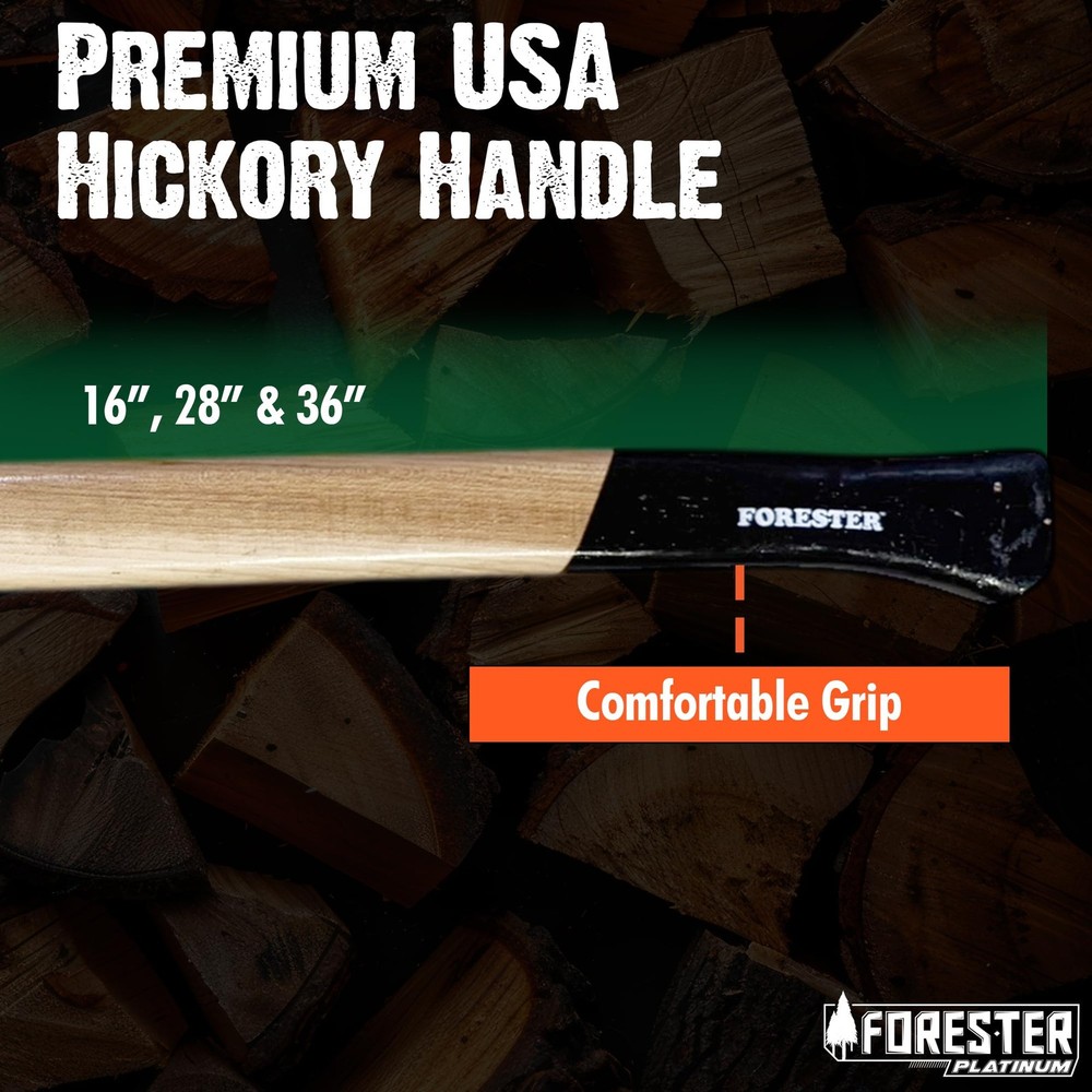FORESTER Platinum Pickaroon Logging Tool 28in | USA Hickory Handle |
