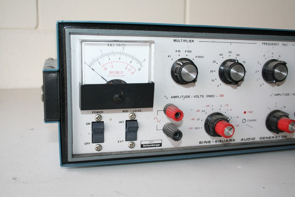 Vintage Heathkit SG-5218 Sine Square Audio Generator Signal Function -untested