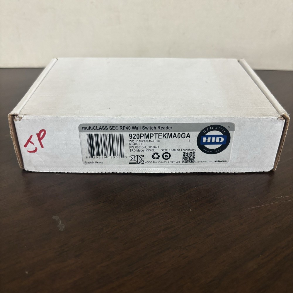 HID multiClass SE RP40 920PMPTEKMA0GA Wall Switch Reader