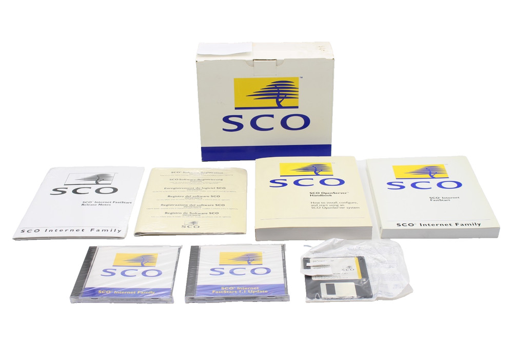 SCO INTERNET FASTSTART FOR OPENSERVER VERSION 1.1 INTERNATIONAL Retail Box