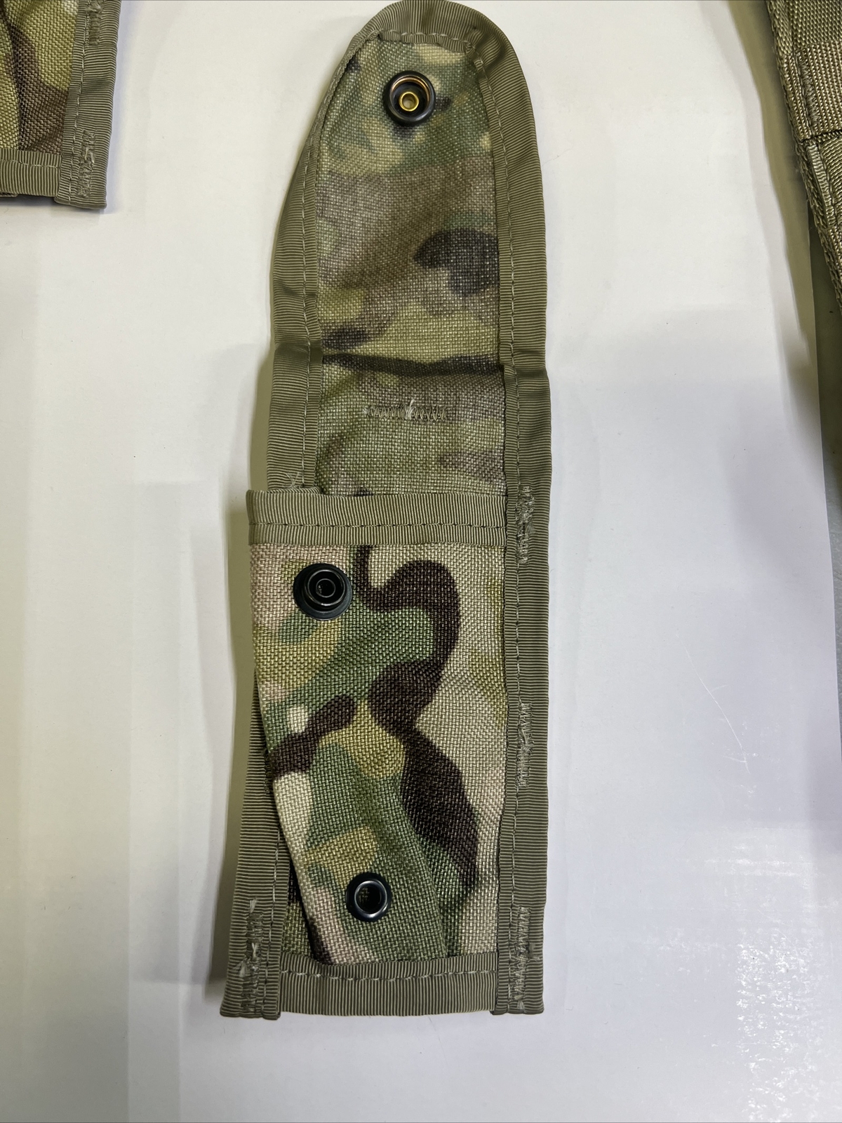 USGI MOLLE Pistolman Pocket Set OCP Multicam 4 9mm Mag Pouches Holster Extender