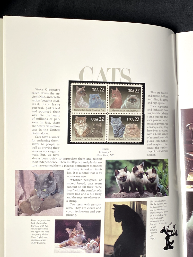 USPS 1988 Commemorative Mint Stamp Set #868 W/ Book MINT! Free Shipping