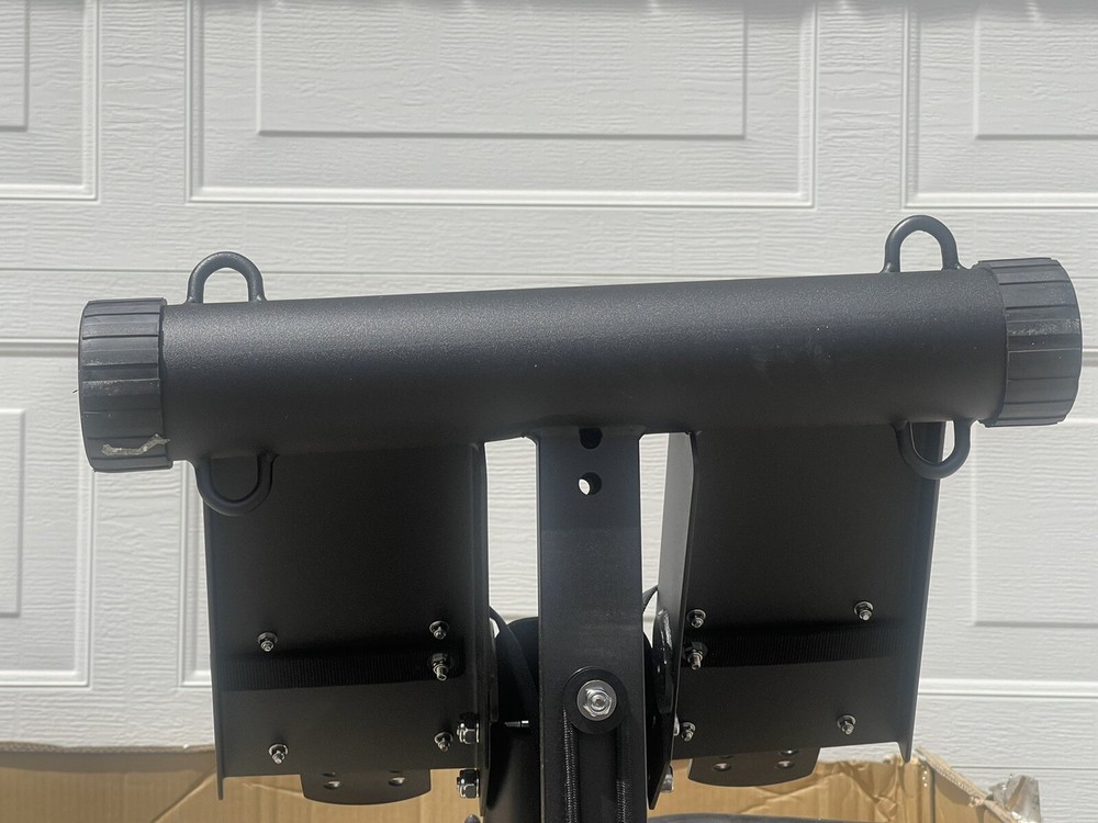 NEW LIT METHOD WATER ROWER STRENGTH MACHINE, MISSING PARTS DAMAGED