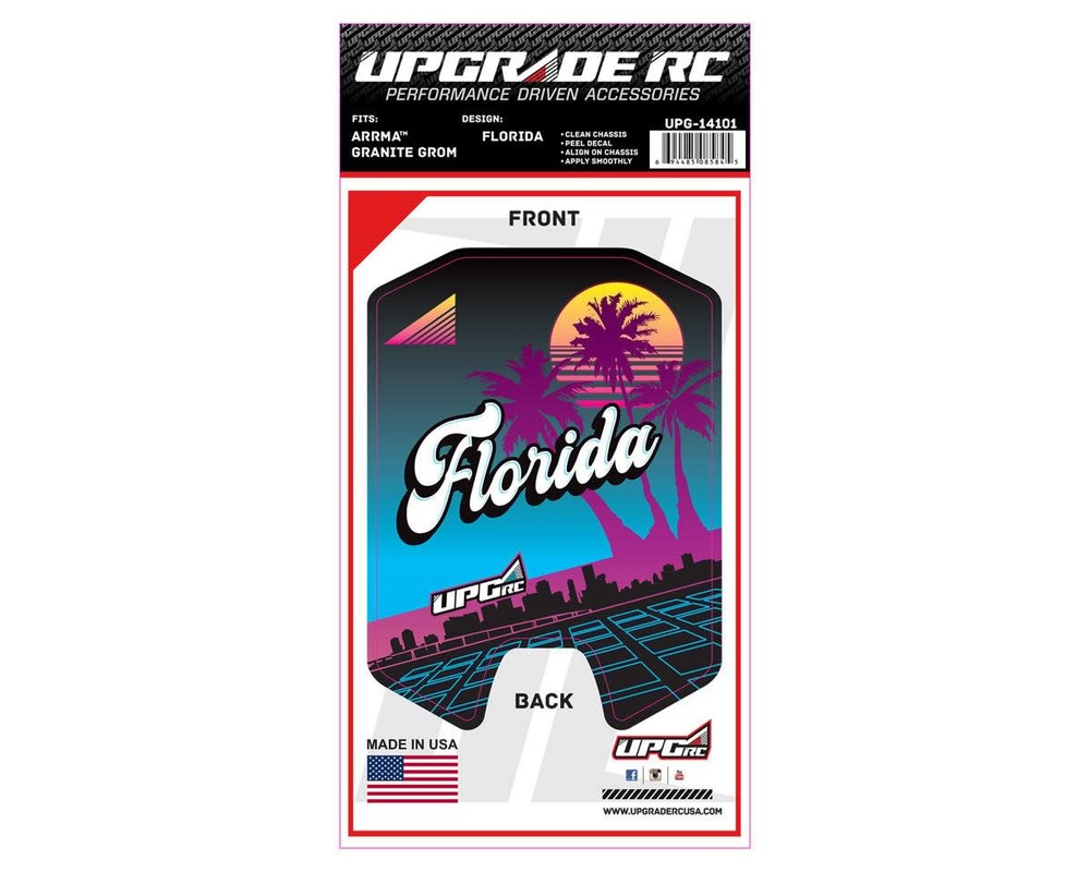UPG-14101 CHASSIS PROTECTOR FOR ARRMA® GRANITE™ GROM (FLORIDA) (1)