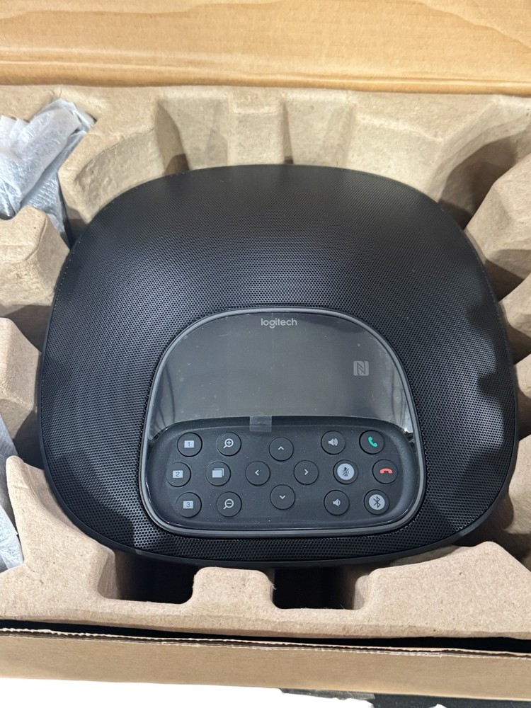 Logitech Group + Expansion Microphones Video Conferencing System Bundle