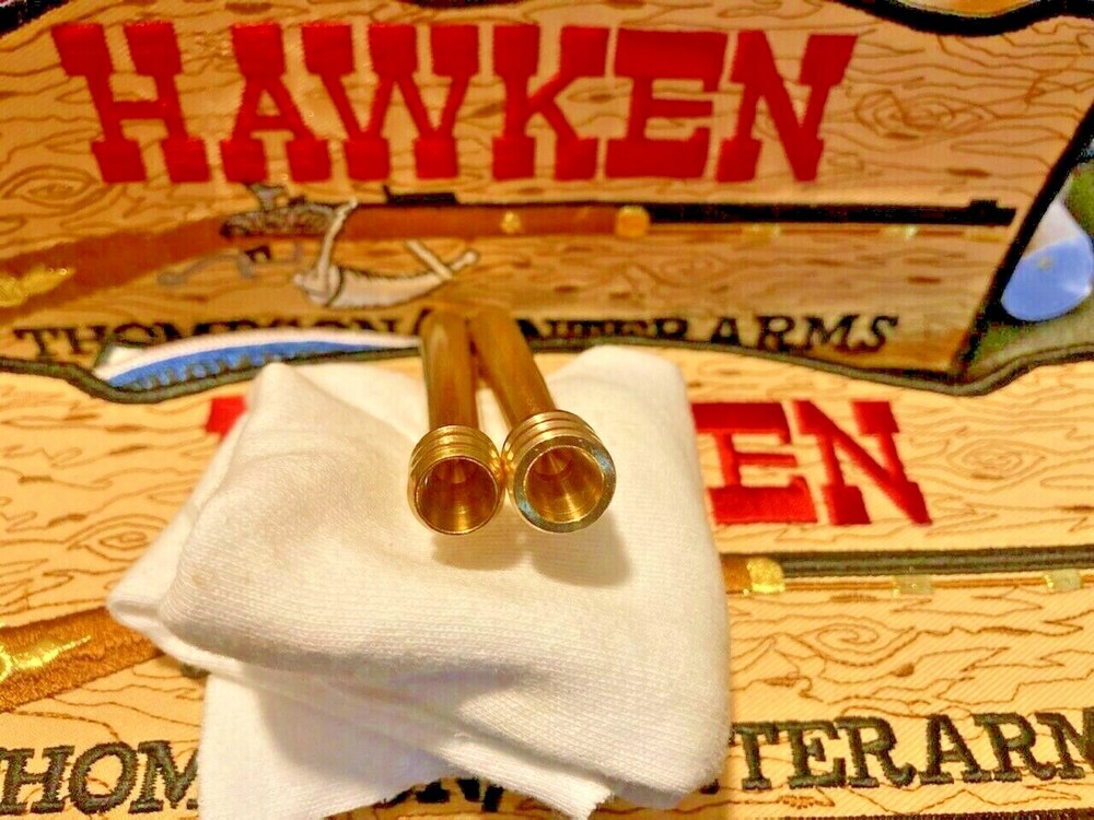🦅 Muzzleloader Solid Brass Jags 58, 54, 50, 45, 40 or 32 Calibers 10-32 Threads