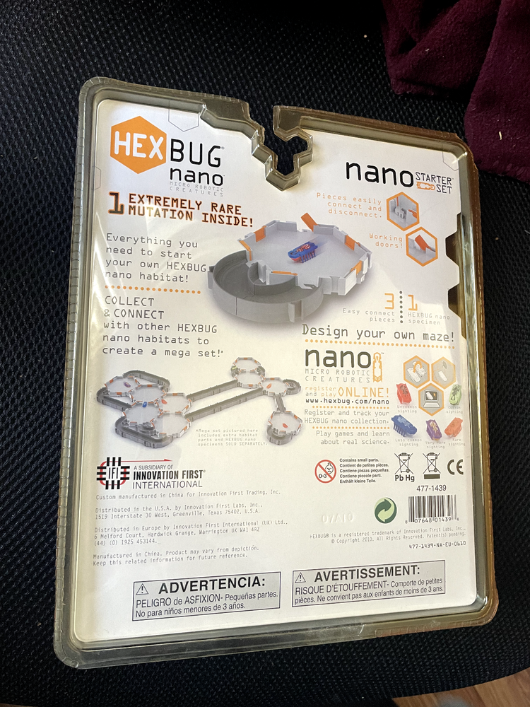 Hexbug Nano Starter Set Extremely Rare Mutation 2010 Sealed