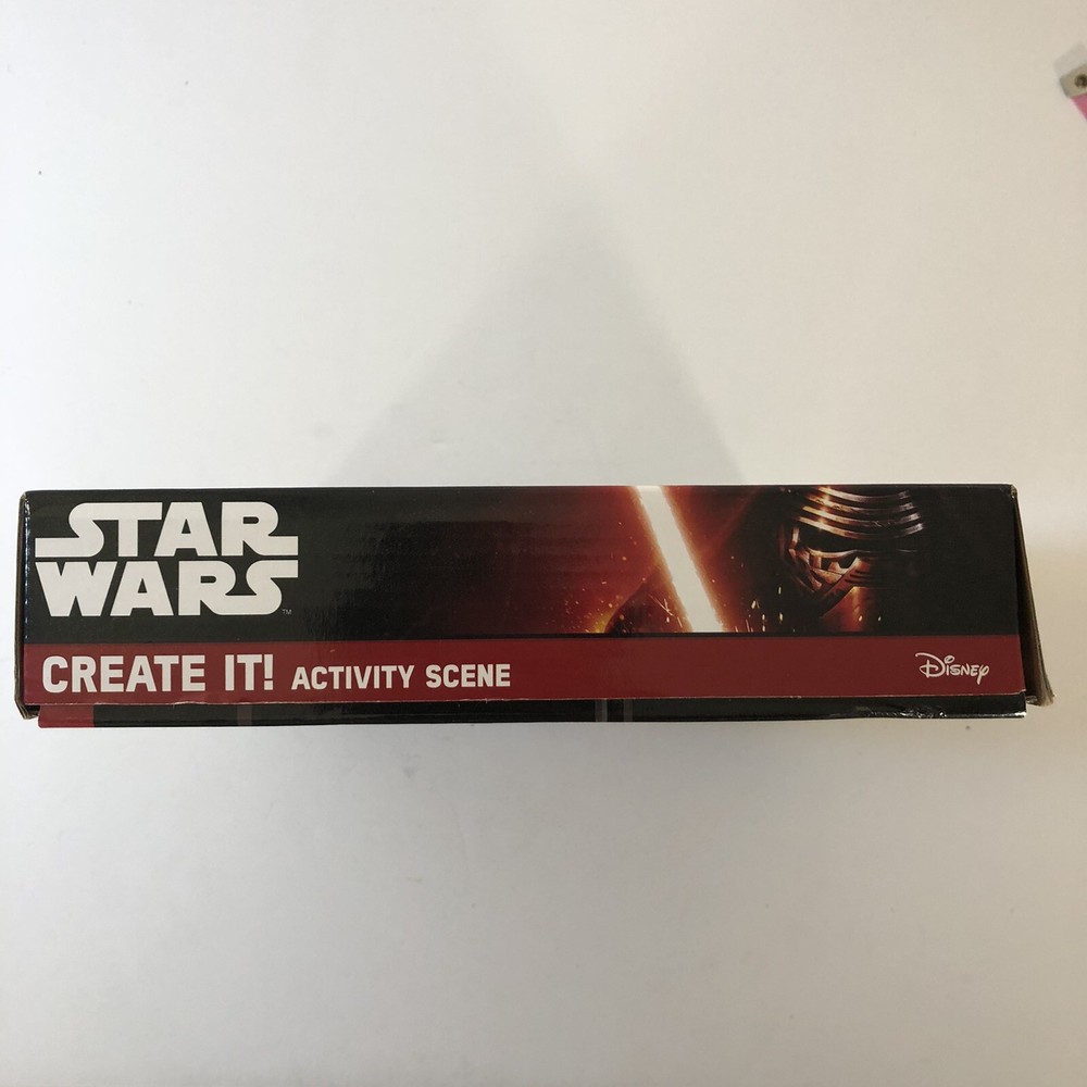 Star Wars Create It! 3-D Activity Action Scene Set Brand New open box
