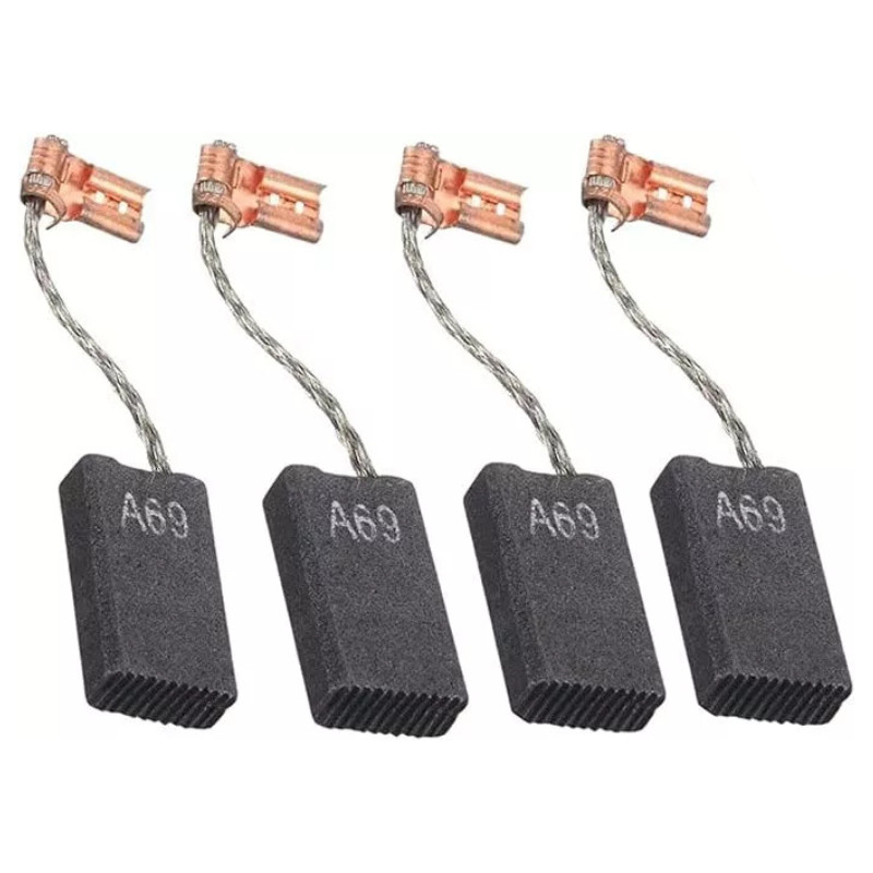 4 Pack Carbon Brushes for Bosch GBH5400 GBH5-38 X GSH38 GBH5-40D A69