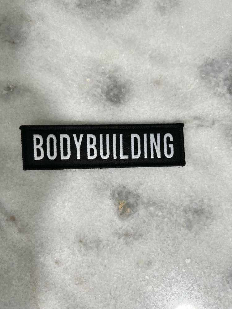 1 Goal Gear - BODYBUILDING Division Patch.