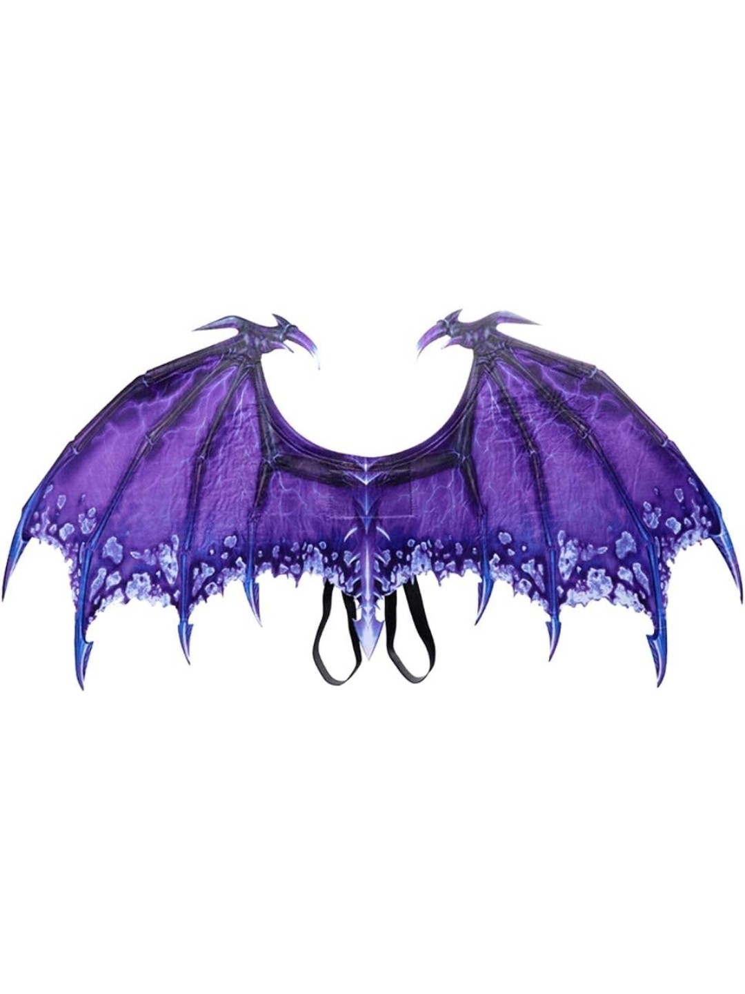 Dragon Wings Halloween Cosplay Mardi Gras Costume Party Carnival Props Purple