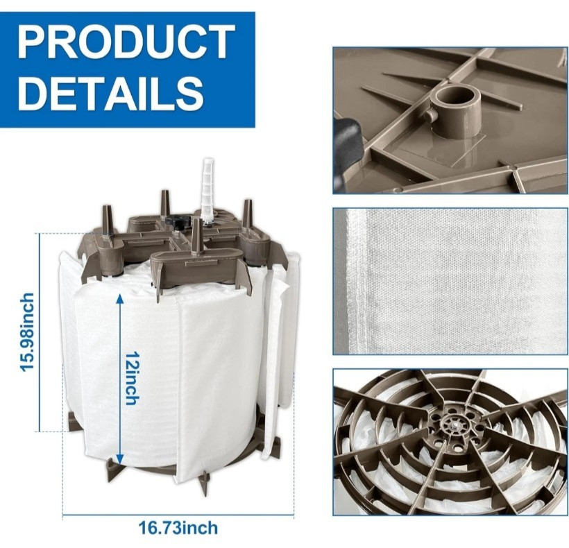 DEX2420DC Filter Element Cluster Assembly Replacement for Hayward 24 sq.ft. Pro-