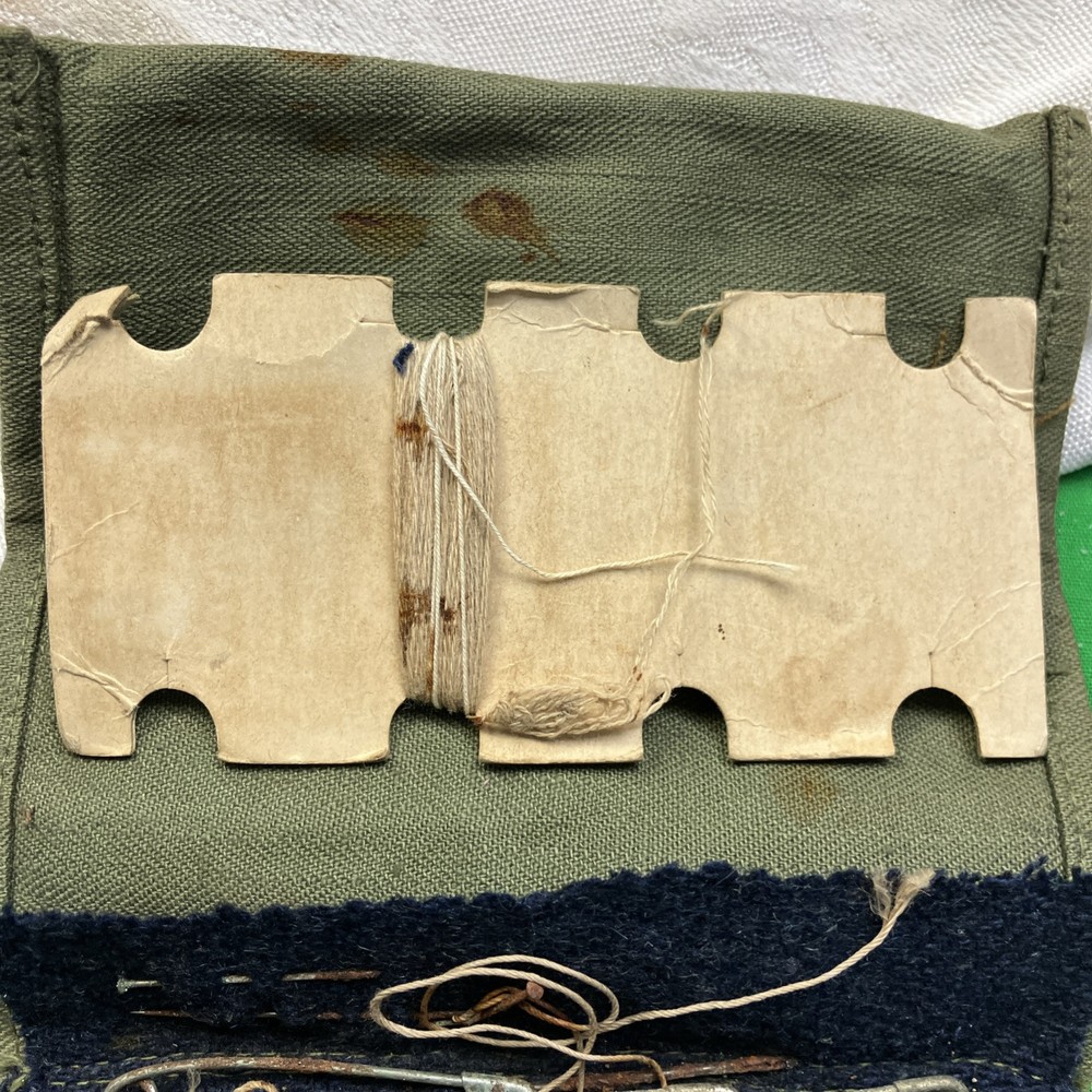 Vintage WW2 American Red Cross Sewing Kit 8-a #19