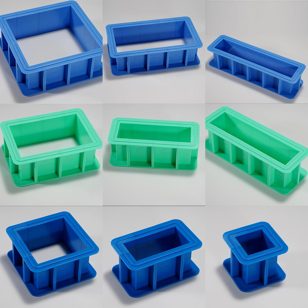 Adjustable Mold Housing Kit for Silicone Mold Making - 2 Sets Easy Demolding Box