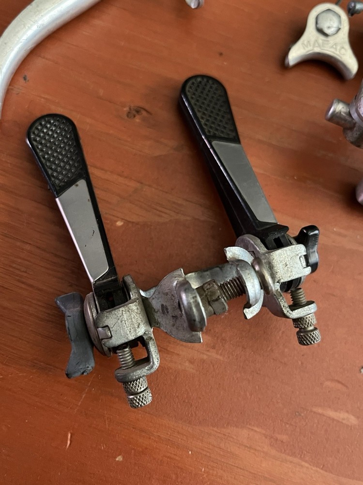 Vintage Mafac Brakes And Levers Simplex