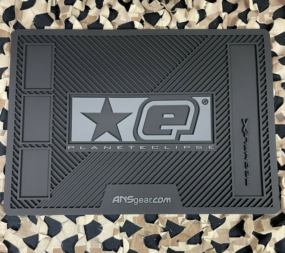 NEW Planet Eclipse Tech Flex Gun Mat - Black/Grey