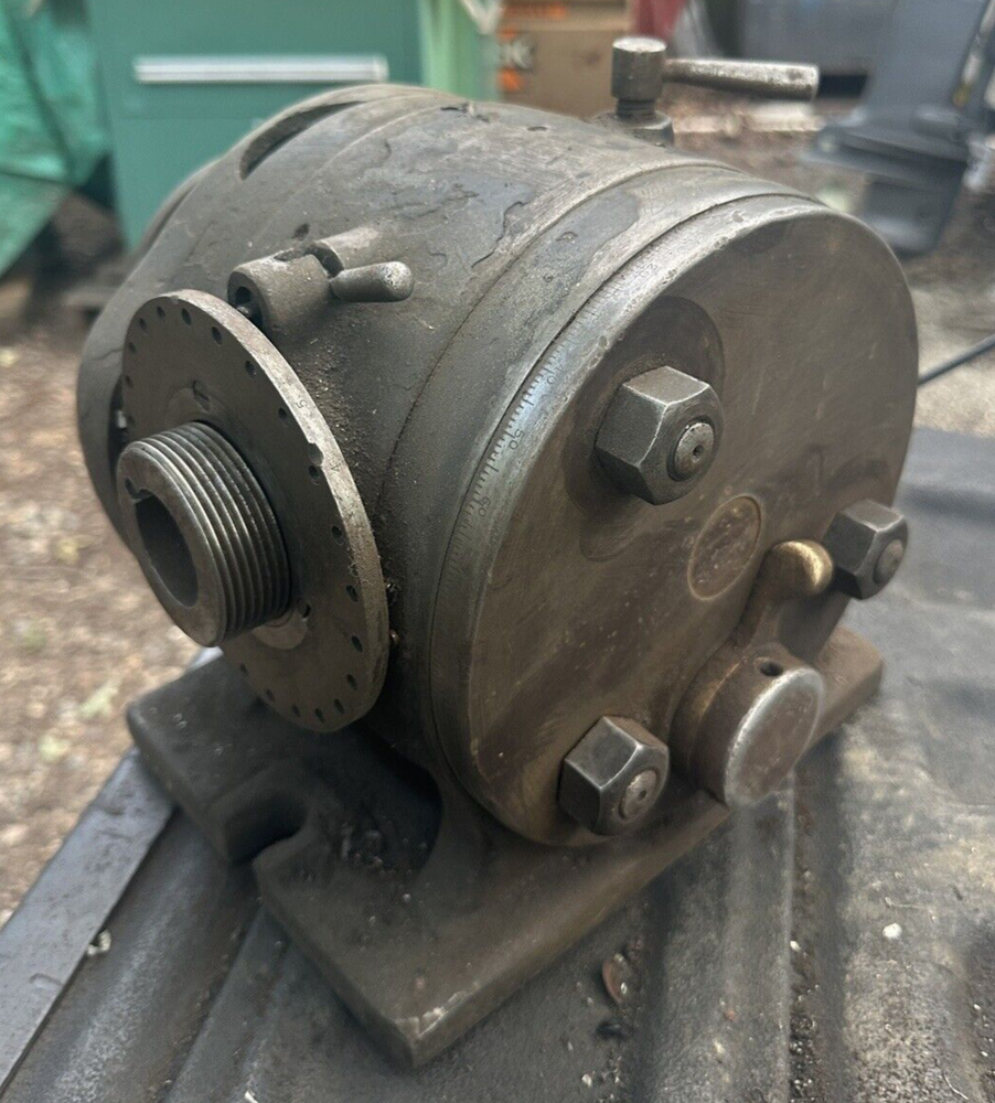 11" Dividing Head Incomplete Gear / Handle Driven Milling Machine Tool Accessory