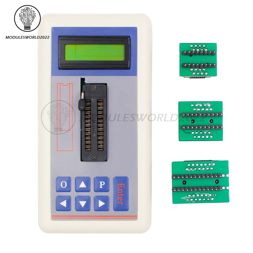 Integrated Circuit IC Chip Tester Optocoupler Auto-identify Transistor Tester