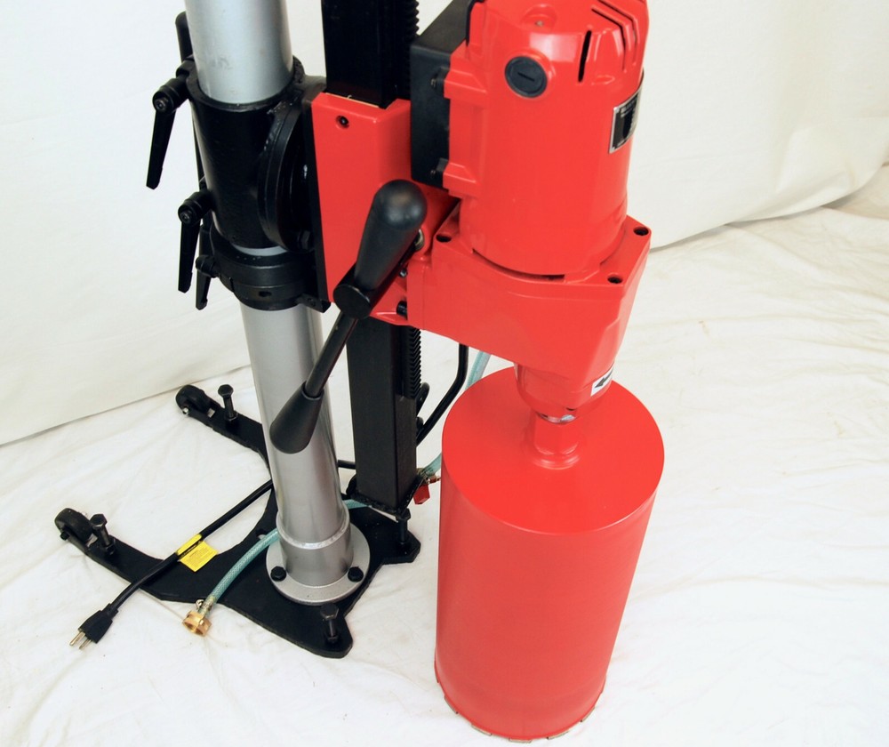 DRILL ANY ANGLE BLUEROCK 8Z1 TEL Telescoping Stand Concrete Core Drill NEW