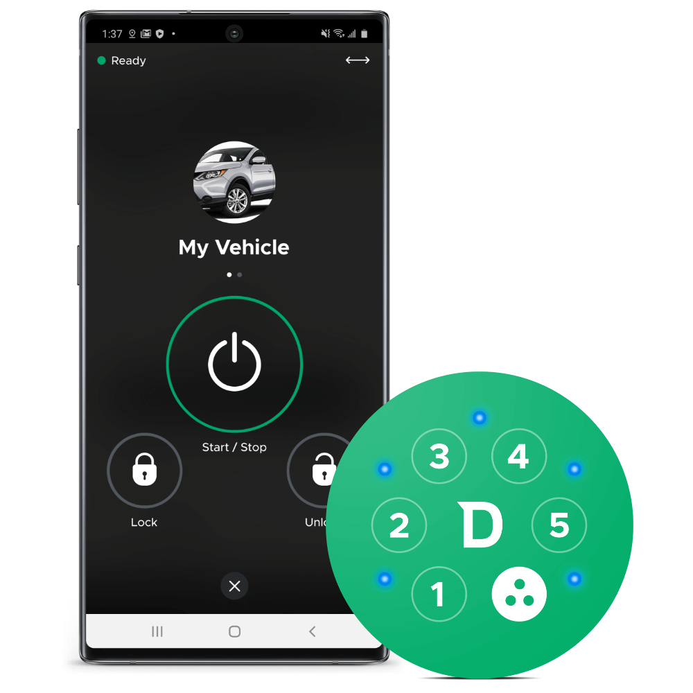 Compustar FT-KL1 Vehicle Keylocker for simple car-sharing and secure key storage