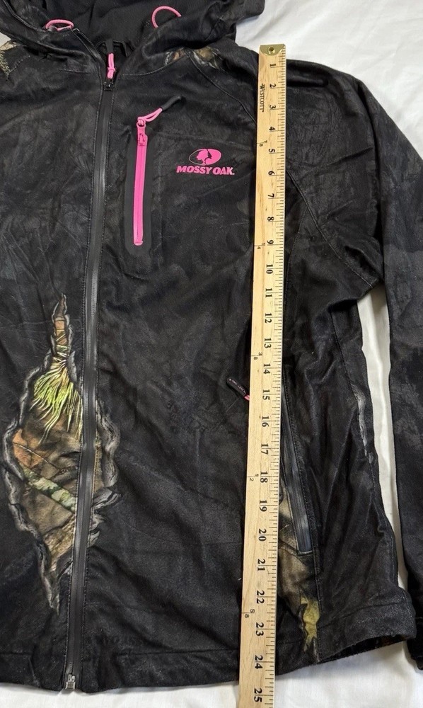 Womens Mossy Oak Lightweight Scent Control Jacket Mossy Oak Eclipse Pink Large