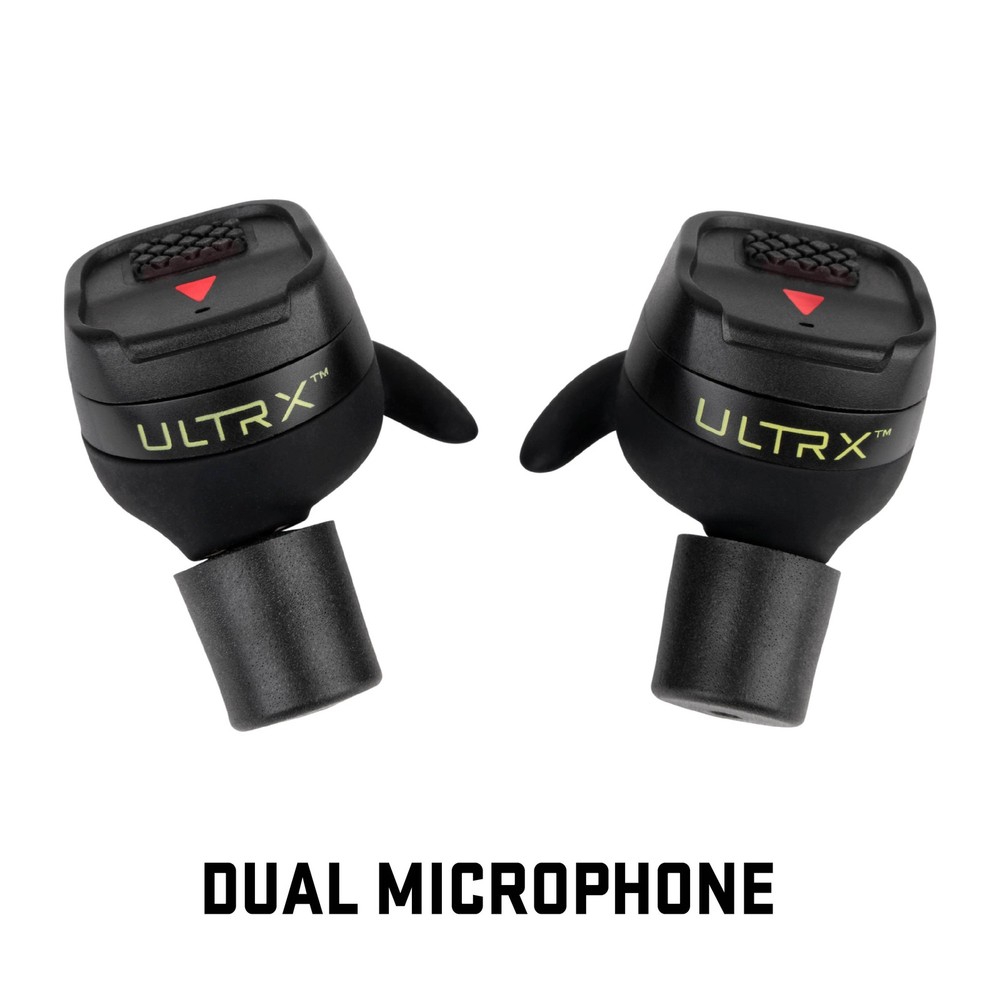 ULTRX™ Bionic Fuse Bluetooth® Earbuds w/ Charging Case, Dark Gray