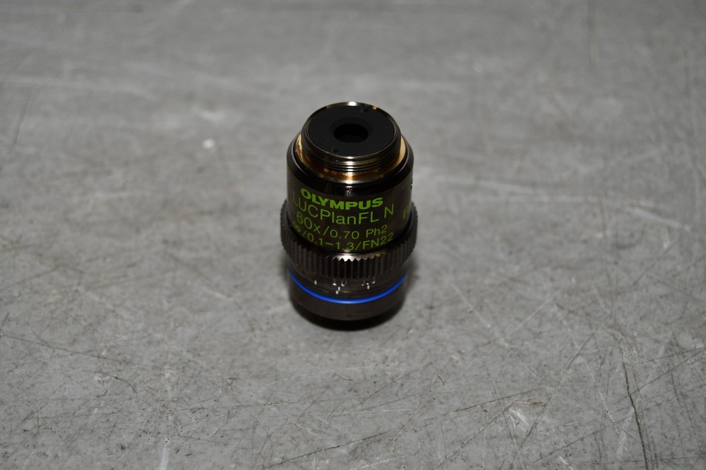 ^ Olympus LUCPlanFL N 60x/0.70 Ph2 UIS2 Infinity/0-2/FN22 Microscope Objective