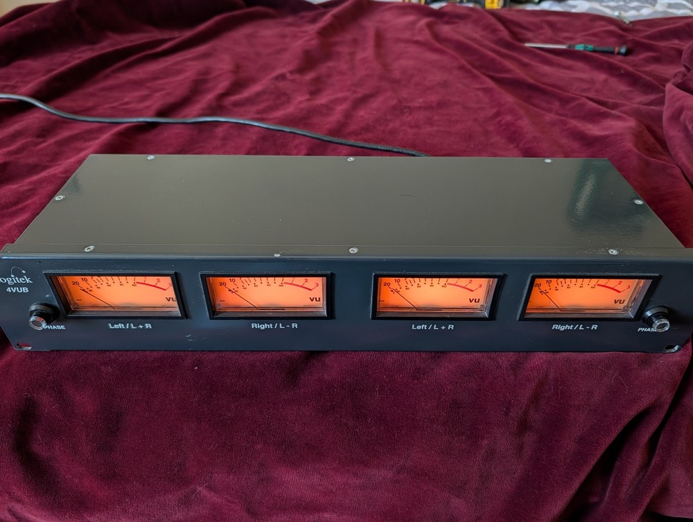 logitek 4vub 4 vu meter fully adjustable and 100% working