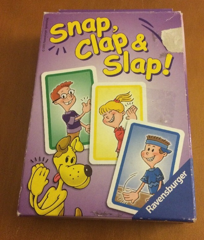 Ravensburger Snap, Clap & Slap Card Game from 2003