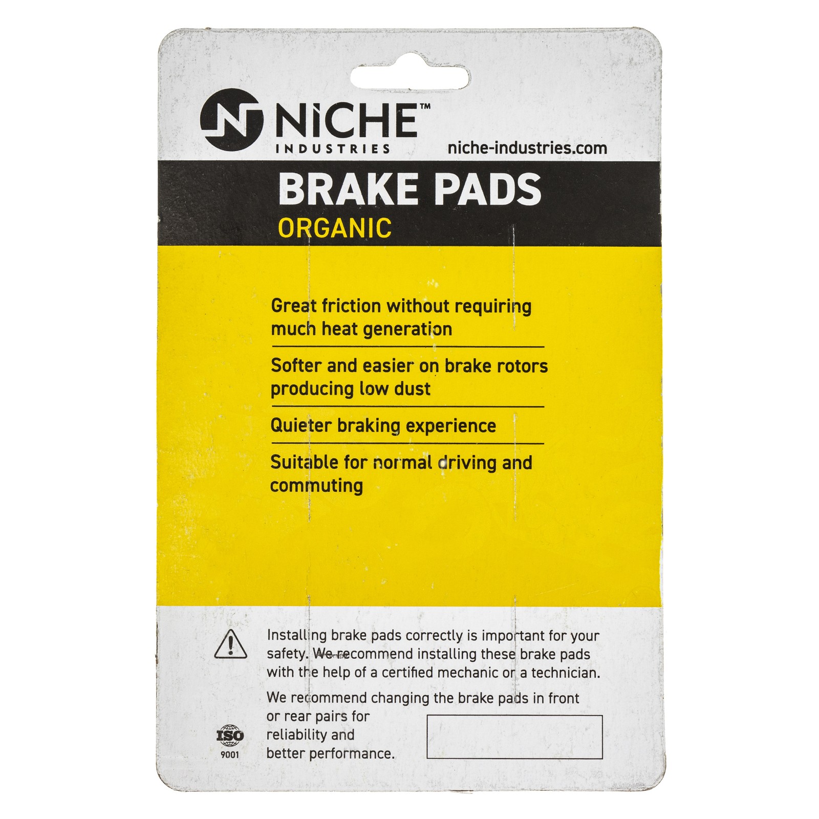 NICHE Brake Pad Set Arctic Cat Z 370 Bearcat Jag 440 Panther 370 Rear Organic