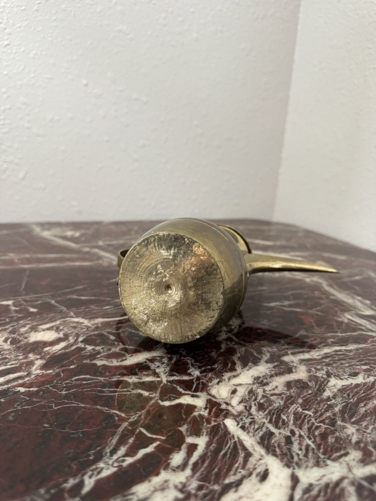 Vintage Brass Middle Eastern Dallah Coffee Pot