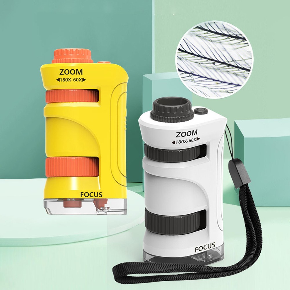 Kids Microscope 60-80X Magnification Microscope Toy