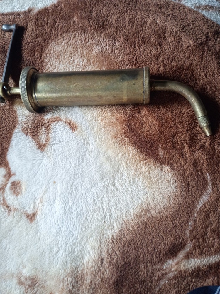 Vintage Brass Grease Gun