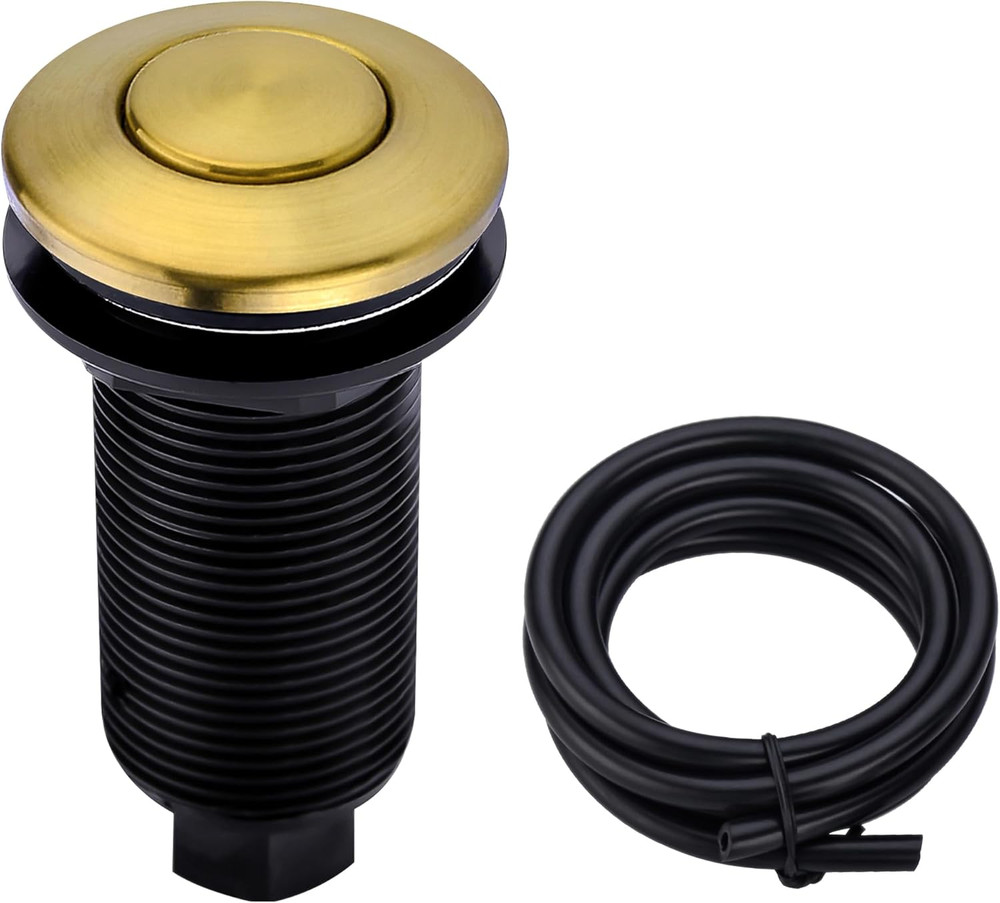 Air Switch Button for Sink Top Garbage Disposal Part, Champagne Bronze