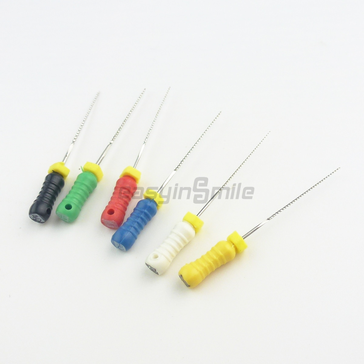 60pc Dental Endo Root Canal File K-files 25mm Stainless Steel #6#8#10 Hand Files