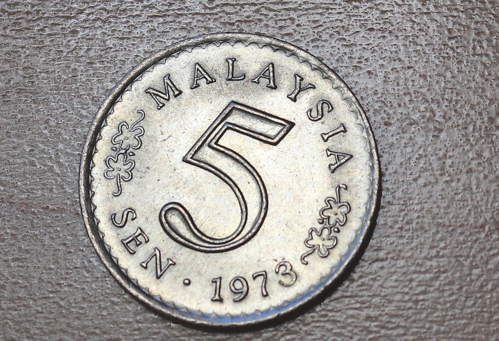 1973 Malaysia 5 Sen